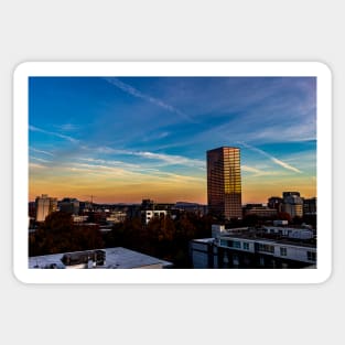 Portland City Skyline Sticker